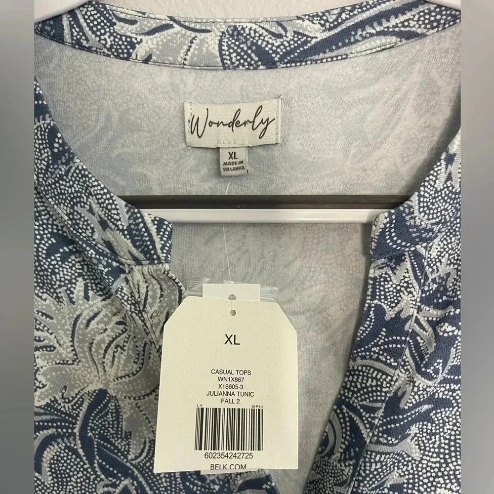NWT Wonderly Julianna Tunic - Picture 2 of 7